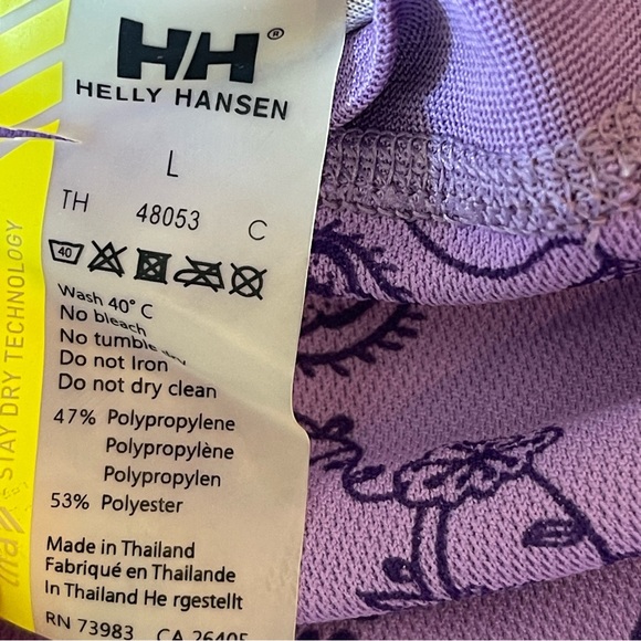 Helly Hansen base layer top, light weight. Size L. Excellent condition. - Picture 3 of 3